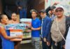INAVI entrega materiales de construcción y enseres a familias afectadas por la tormenta Melissa en Los Guaricanos