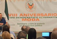Partido MODA celebra 18 aniversario con seminario de capacitación
